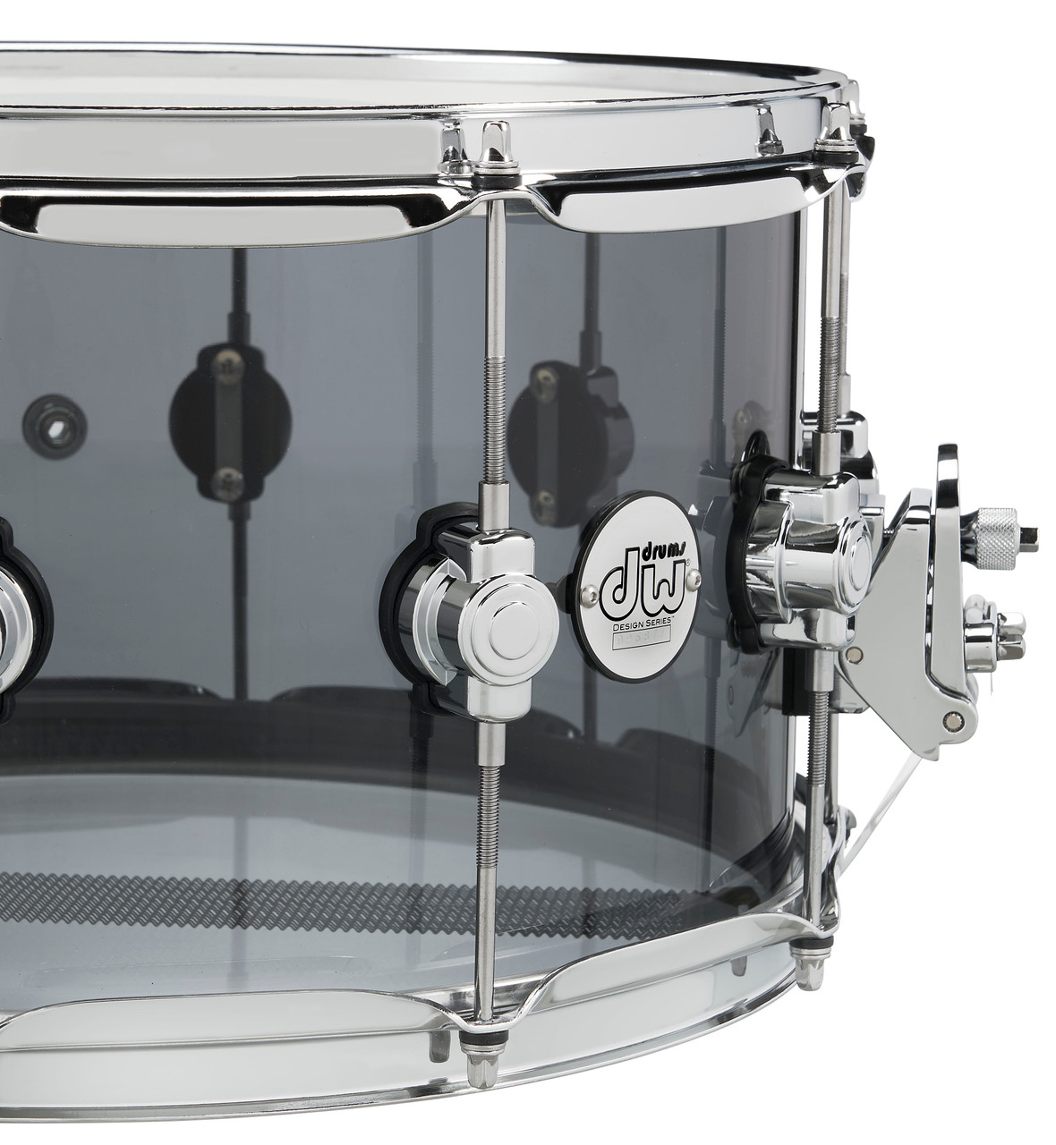 DW Design 8X14 Smoke Acrylic Single Row Lug (DDAC0814SSSM1)