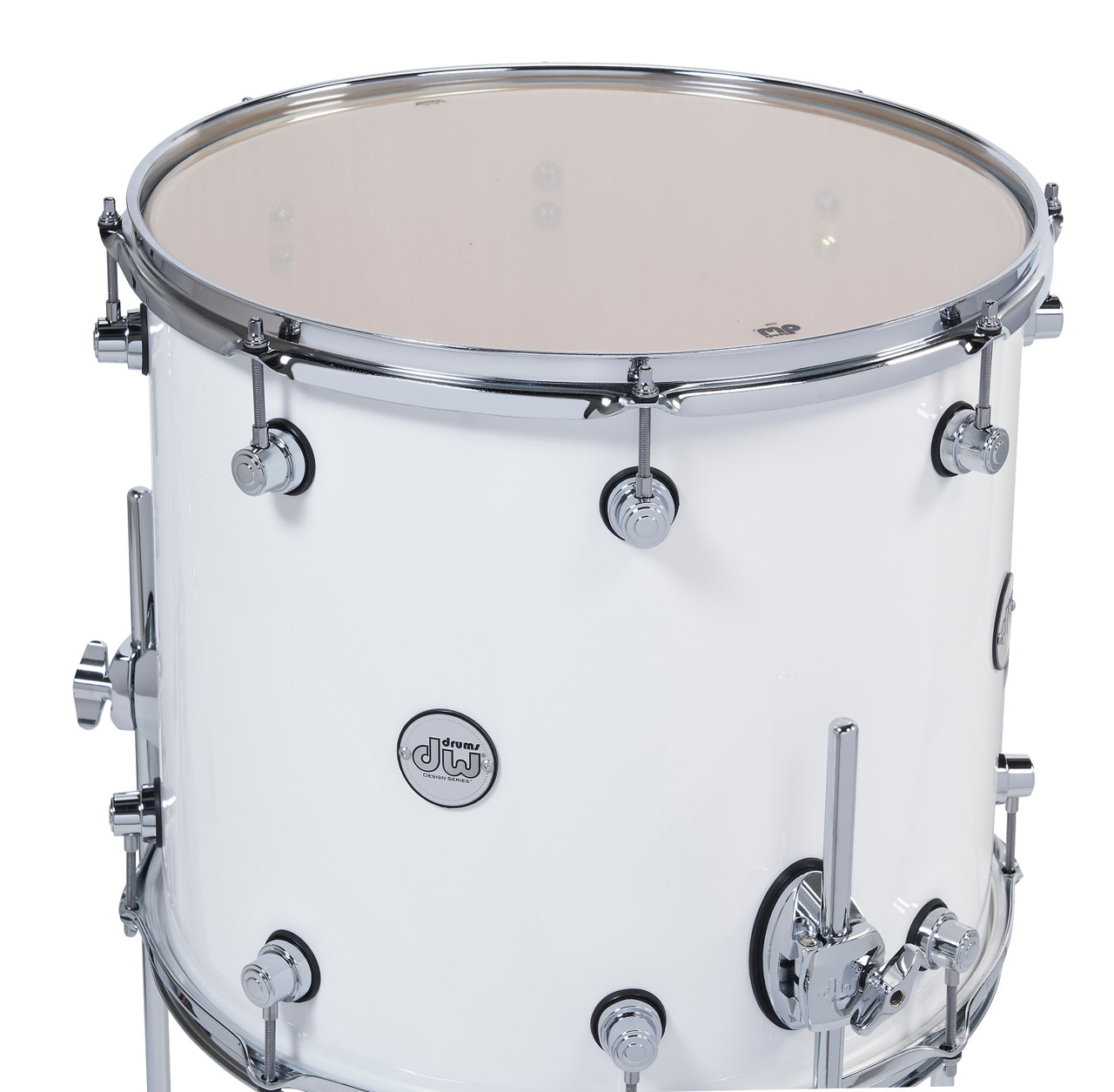 DW Design 4 Piece Maple Shell Pack BD22 - Gloss White (DDLG2214WH) | Musician Madness