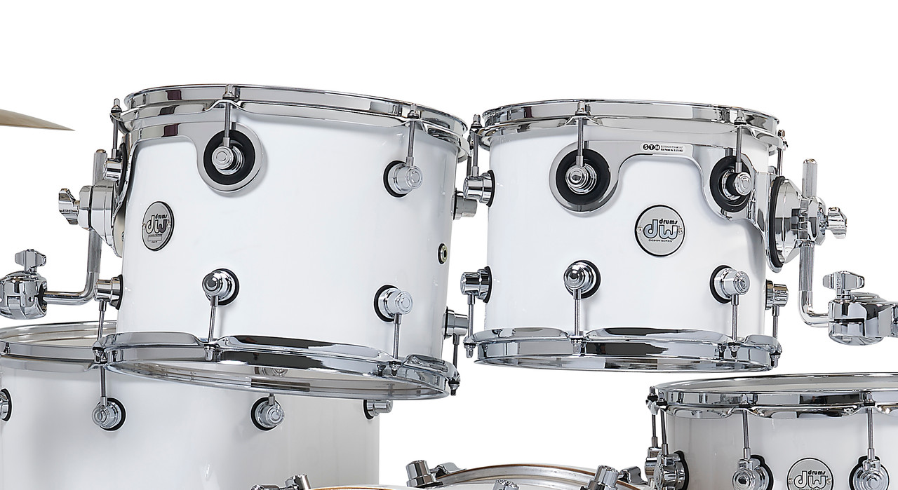 DW Design 4Pc BD22 Gloss White (Ddlg2214Wh) | Musician Madness