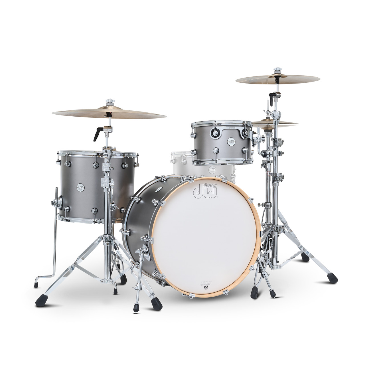 DW Design 3Pc BD22 Titanium Satin (Ddlm2213Ts) | Musician Madness