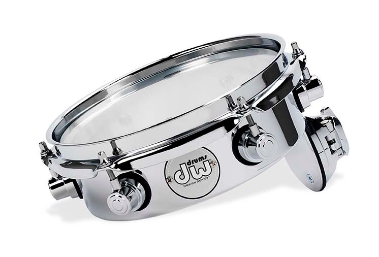 DW Design Picc Tom 2.5X8 Chrome Over Steel, TB12 (DDST2508TTCR) | Musician Madness