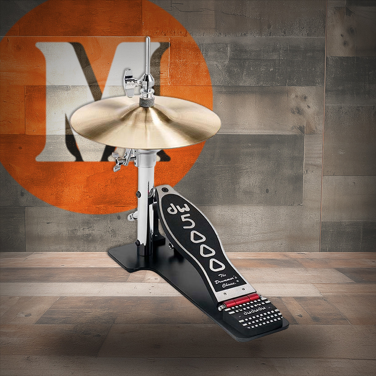 DW 5000 Series Low Boy Hi-Hat w/Cymbals (DWCP5500Lb) | Musician Madness
