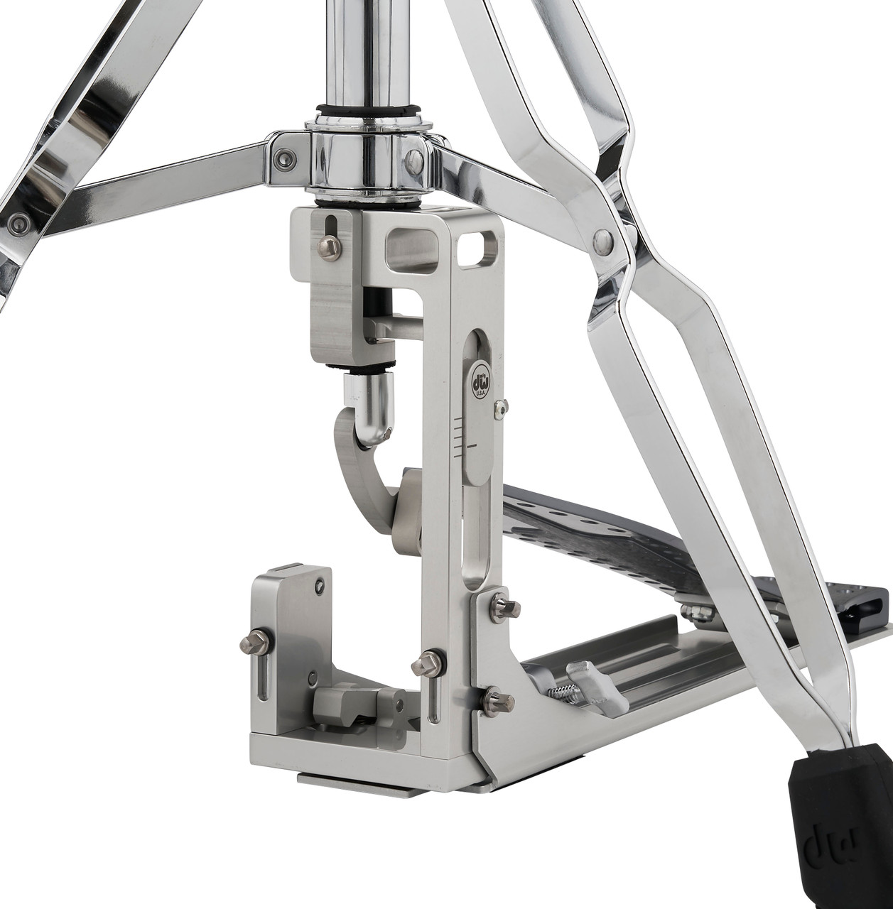 DW MFG Series Direct 3-Leg Hi-Hat - Gun Metal (DWCPMDDHH3GR) | Musician Madness