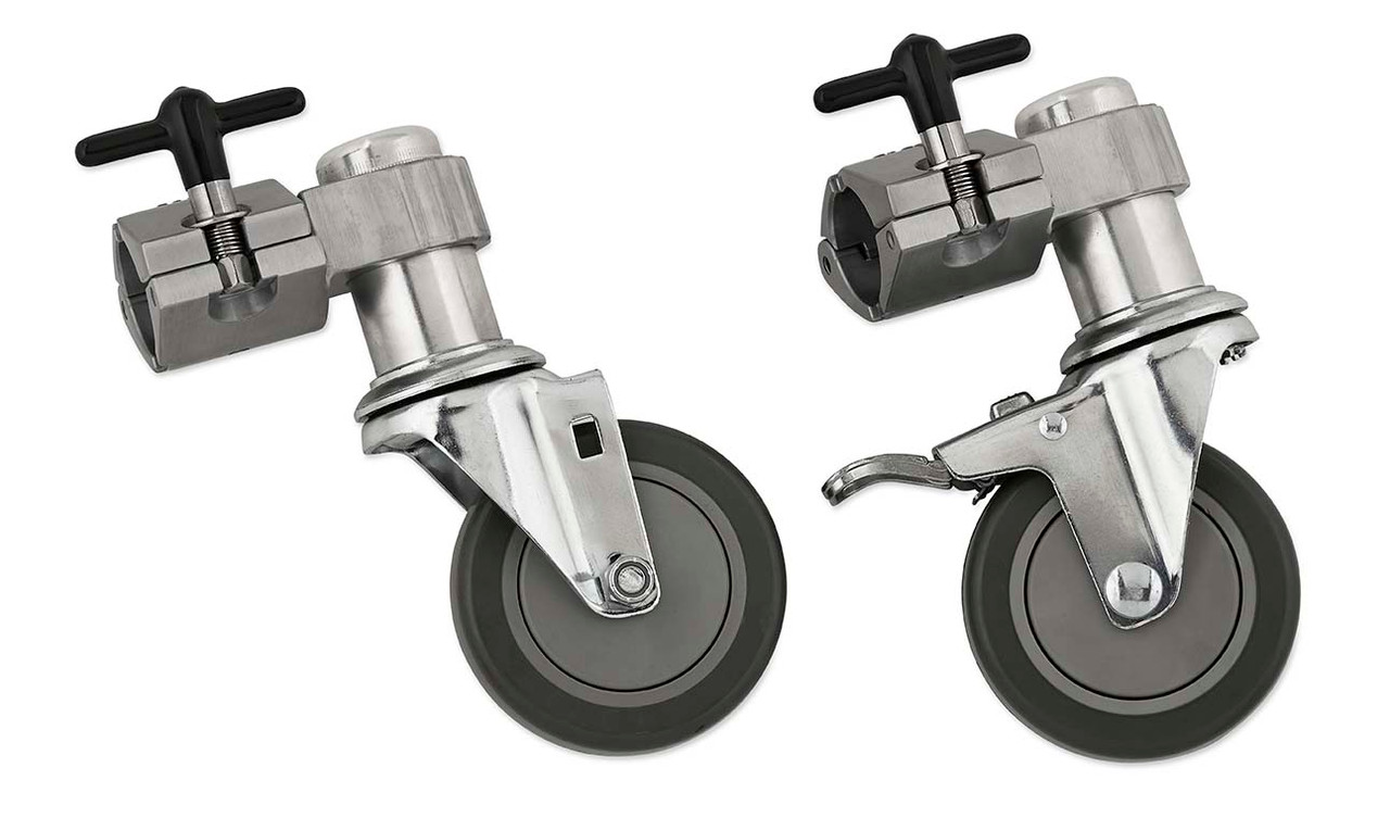 DW 9000 Series Rack Casters (Pair) (DWCPRKCAST) | Musician Madness