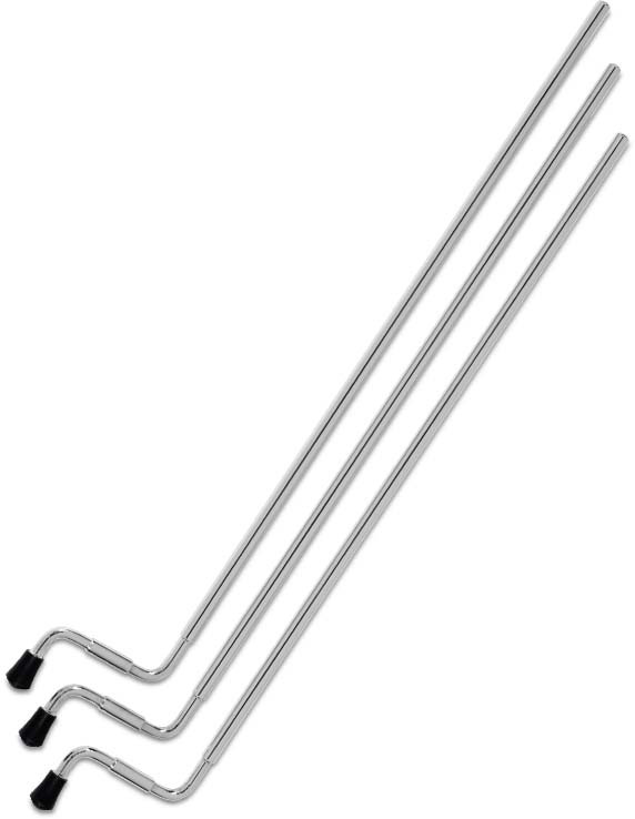 DW Aluminum Tom Legs, 27" - CR (3 Pack) (DWSMFLT27ALCR) | Musician Madness