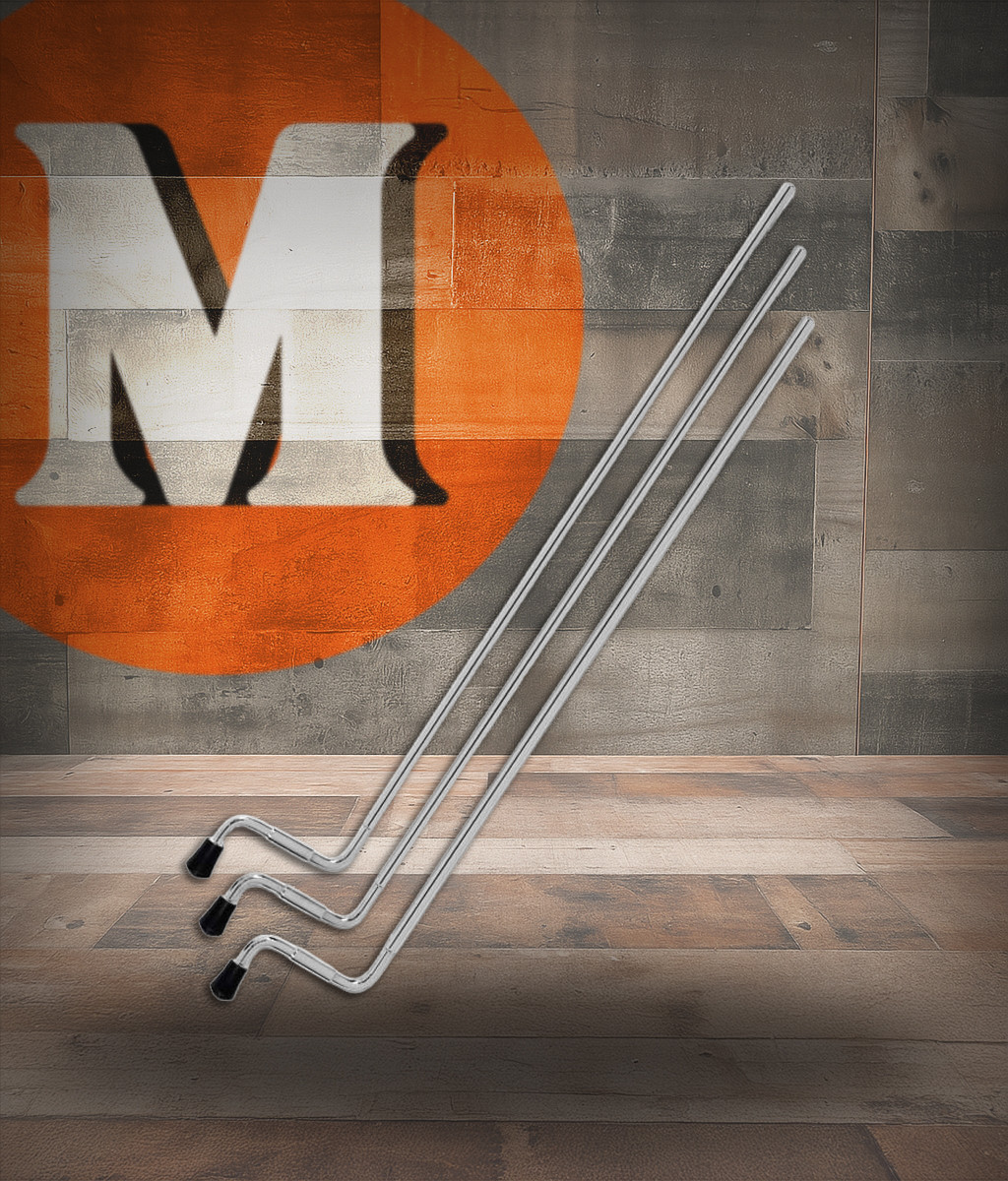 DW Aluminum Tom Legs, 27" - CR (3 Pack) (DWSMFLT27ALCR)