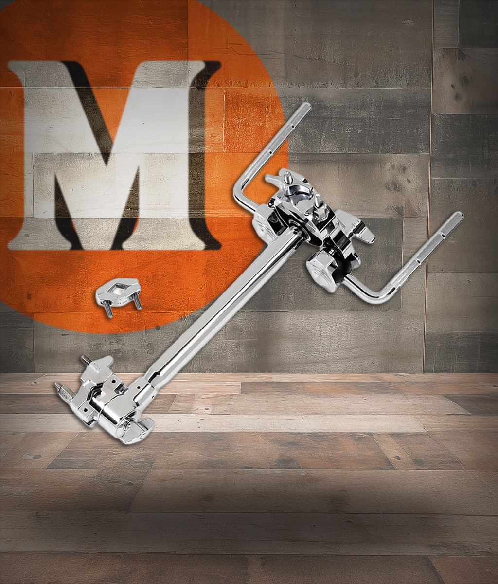 DW Double Tom Mount w/ Ratcheting V Clamp (DWSMMG992) | Musician Madness