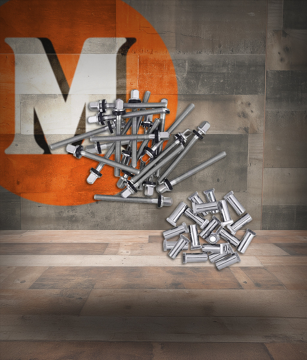 DW True Pitch 50 Tension Rod w/ Receiver, 5In Snare (20 PK) (DWSMTP50S5)