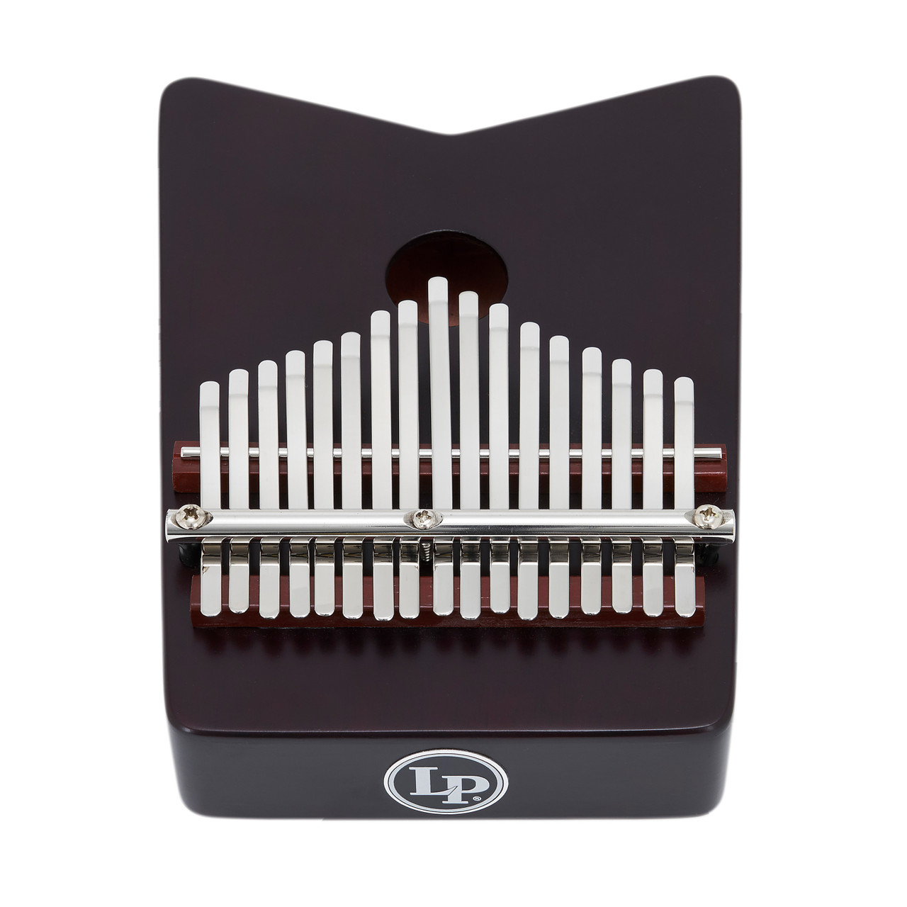 LP Kalimba 17 Key Chambered - Deep Cherry percussion instrument