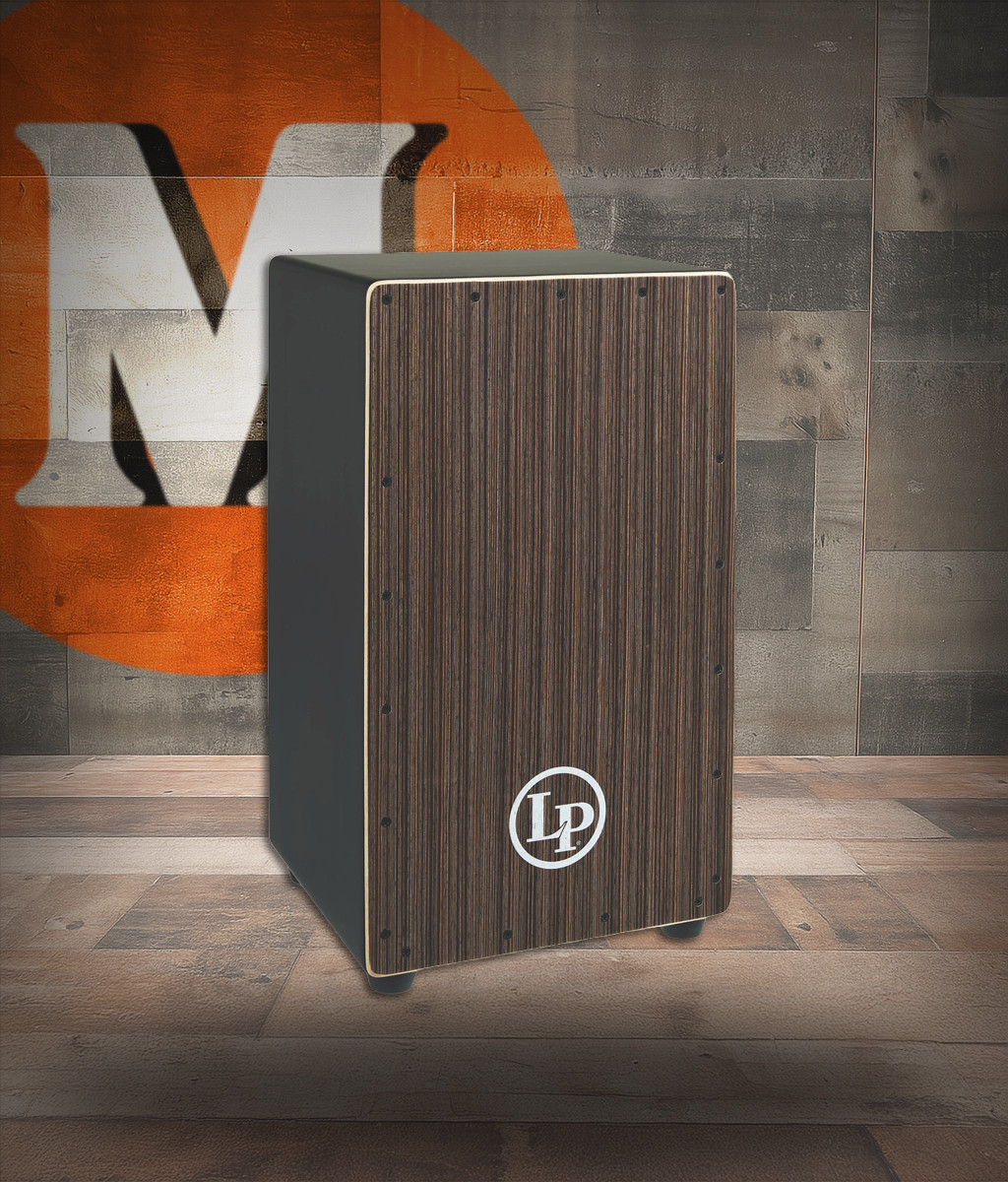 Latin Percussion LP City Cajon Snare Siam Walnut Craftwood (LP1428NYSW)