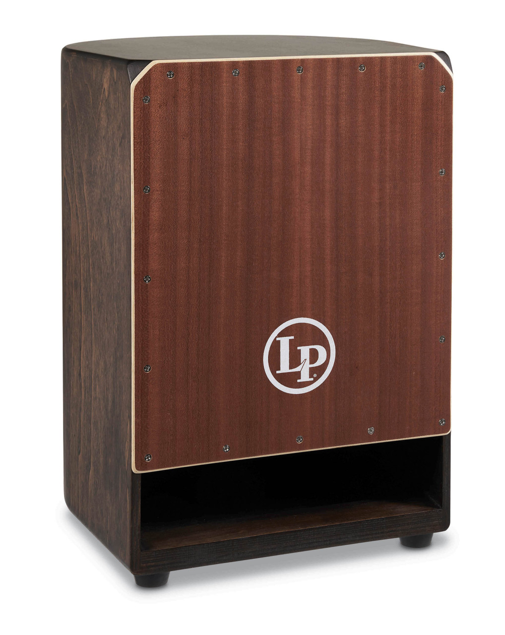 LP Round Back Bass Cajon Mahogany percussion instrument