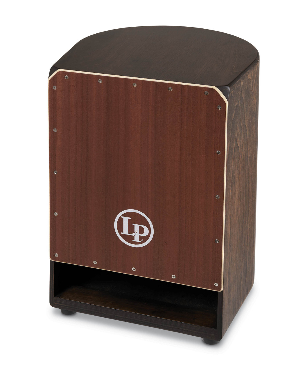 LP Round Back Bass Cajon Mahogany percussion instrument