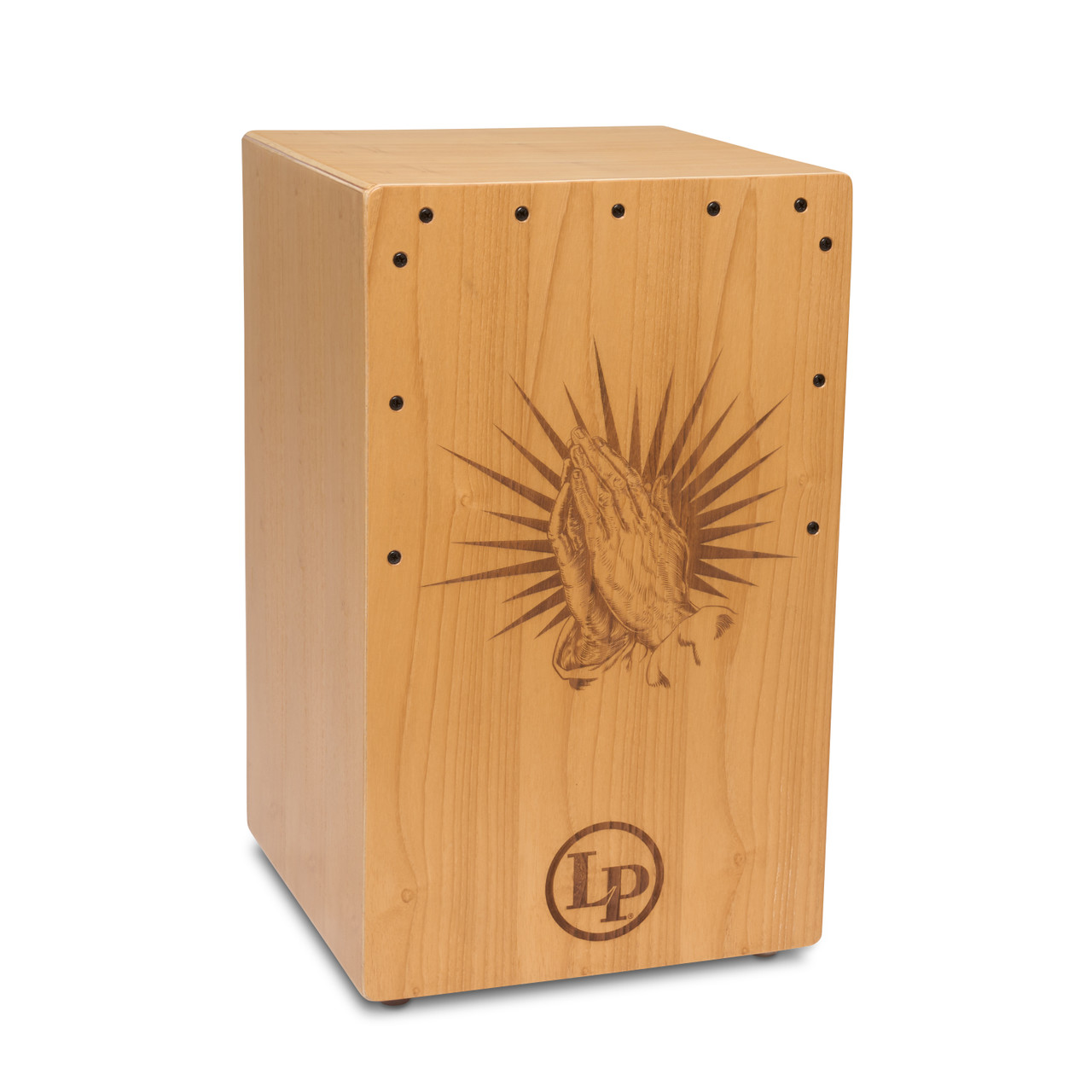 LP Praying Hands Cajon - Natural percussion instrument