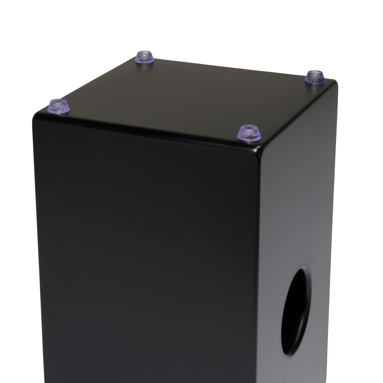 LP Thorny Heart Cajon - Black percussion instrument