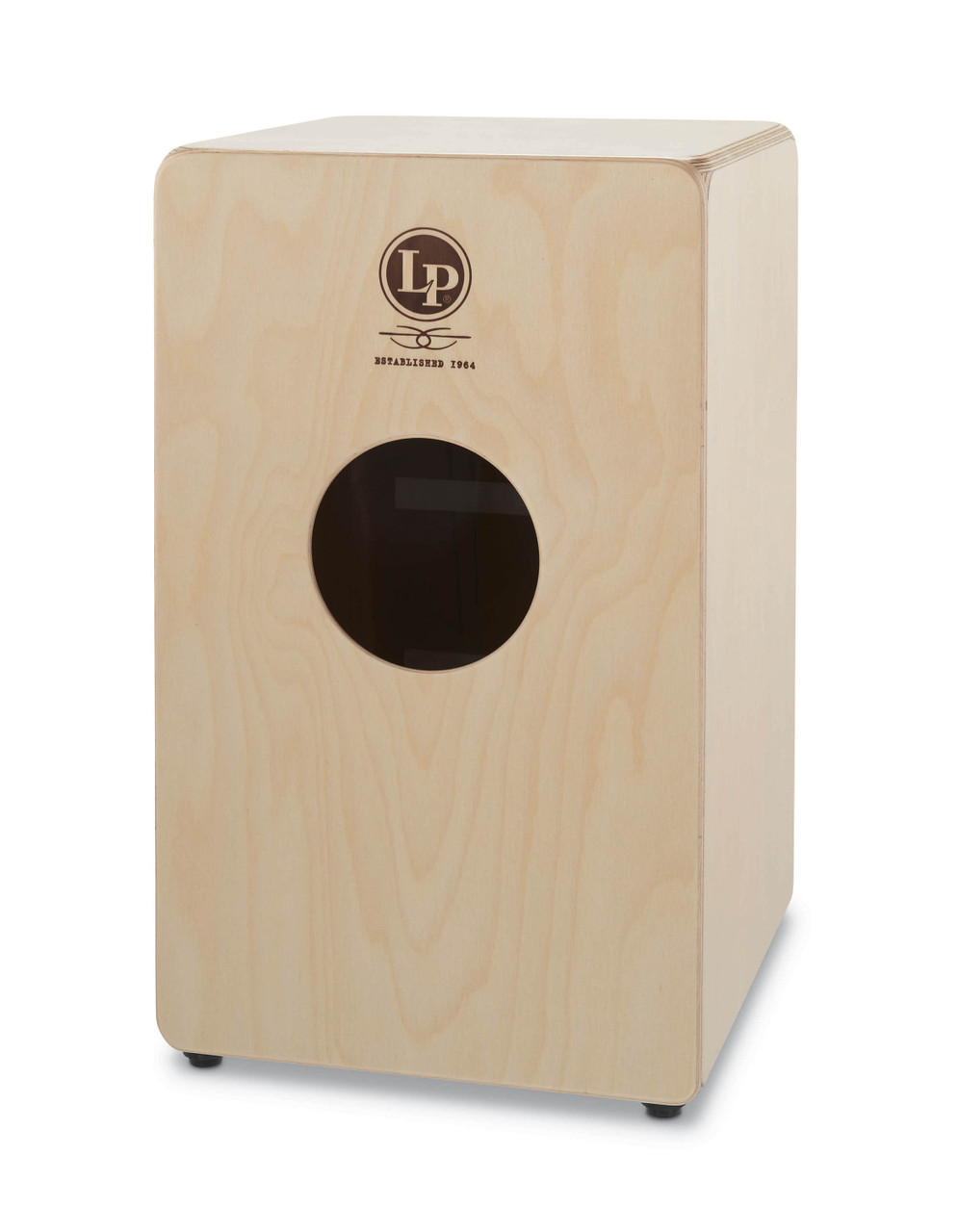 LP Woodshop Cajon Birch Rare Ebony percussion instrument