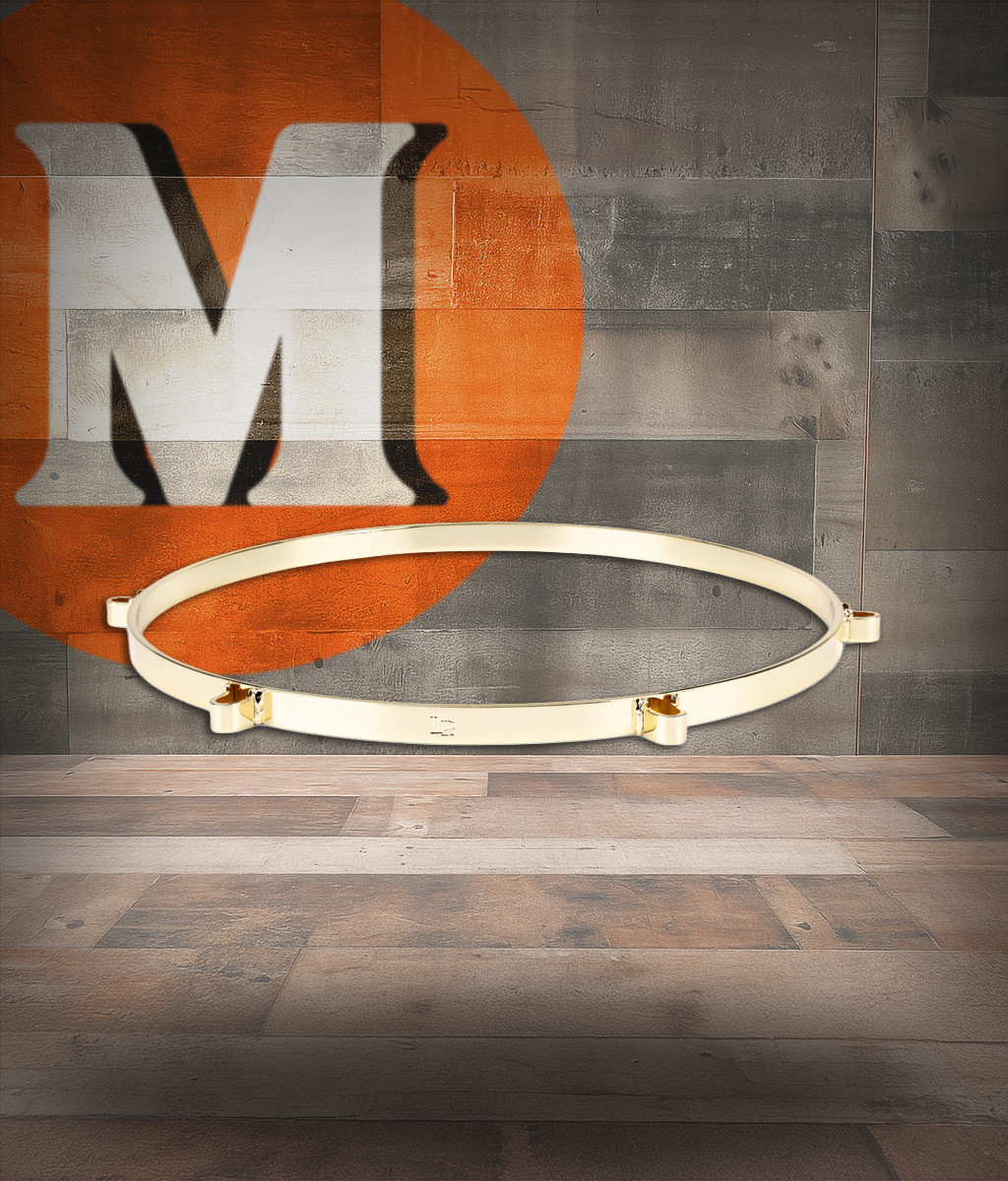 Latin Percussion LP 15" Timbale Rim Gold for LP257-KP (LP2534) | Musician Madness