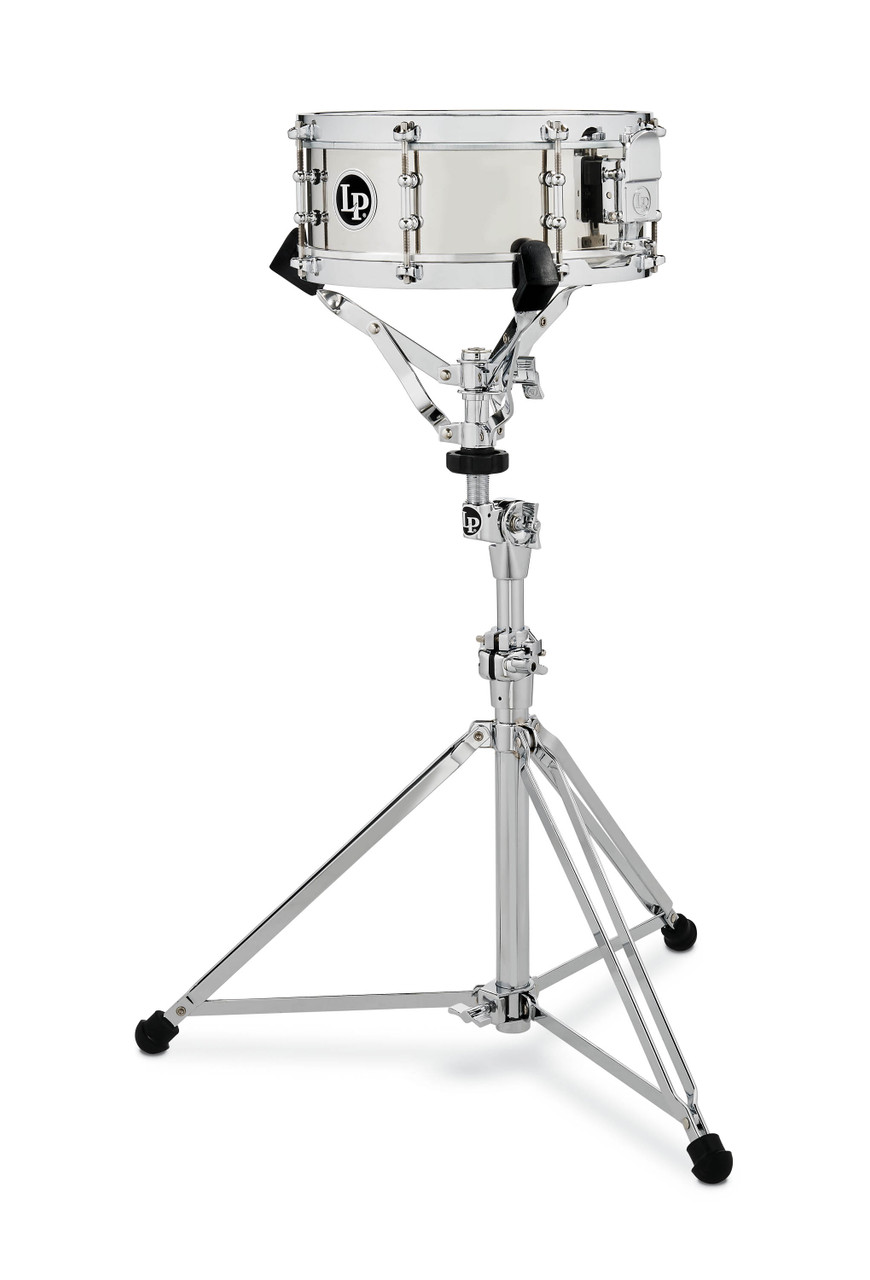 Latin Percussion LP 4.5X12" Salsa Snare - Stainless Steel (LP4512-S) | Musician Madness