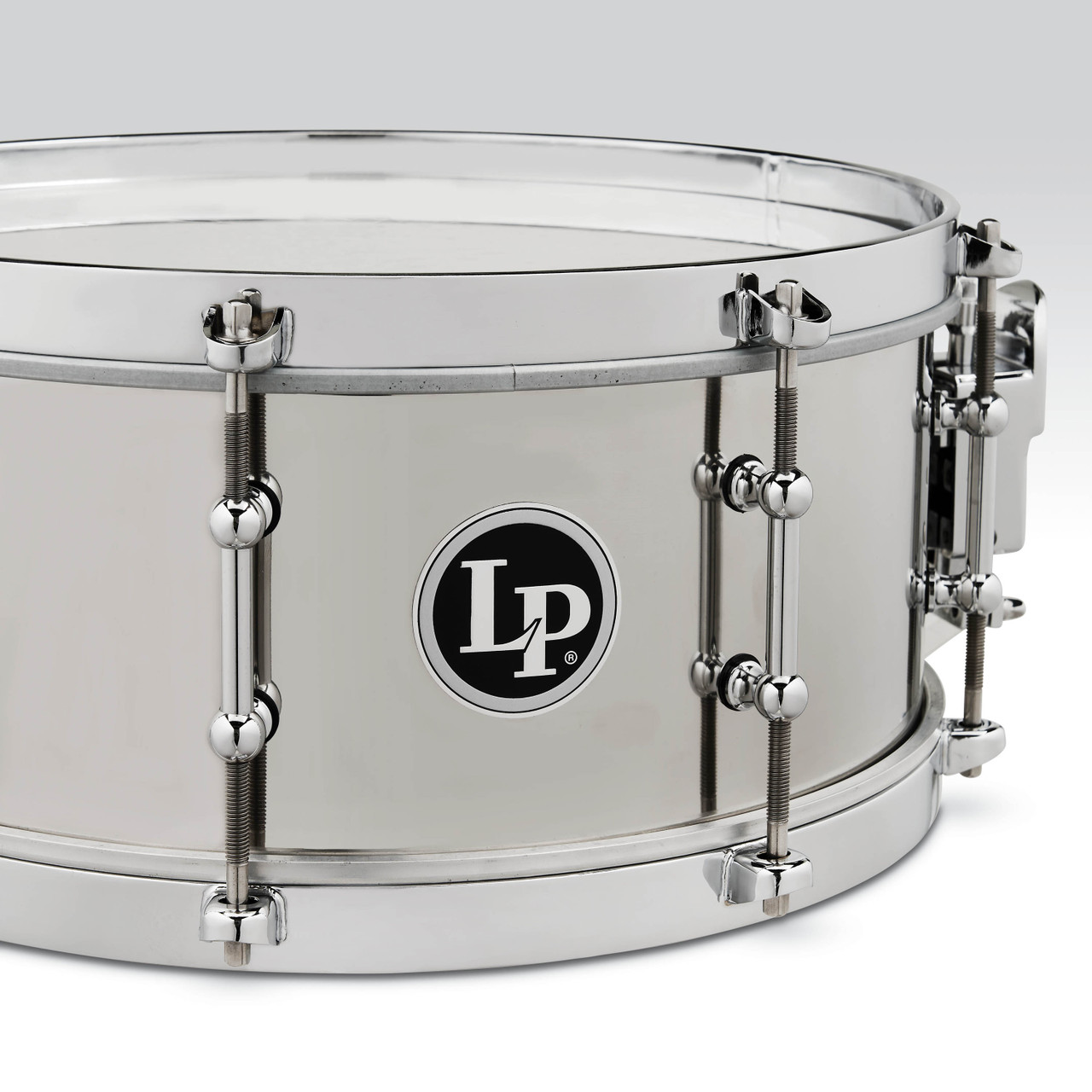 LP 4.5X12 Salsa Snare, Stainless Steel percussion instrument