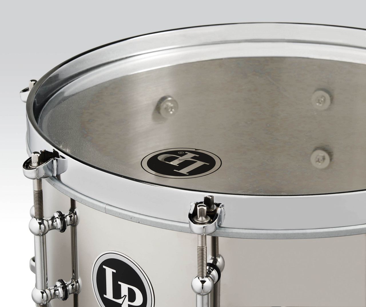 LP 4.5X12 Salsa Snare, Stainless Steel percussion instrument