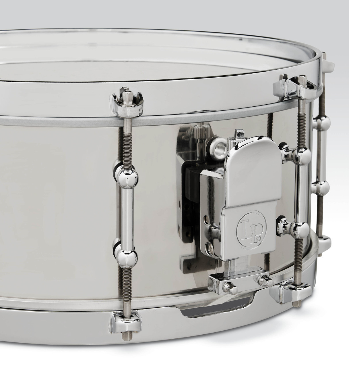 LP 4.5X12 Salsa Snare, Stainless Steel percussion instrument