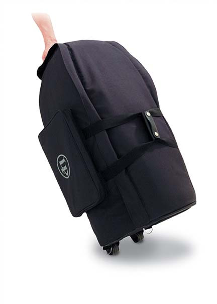 Latin Percussion LP Pro Conga Bag w/ Wheels (LP546-BK) | Musician Madness