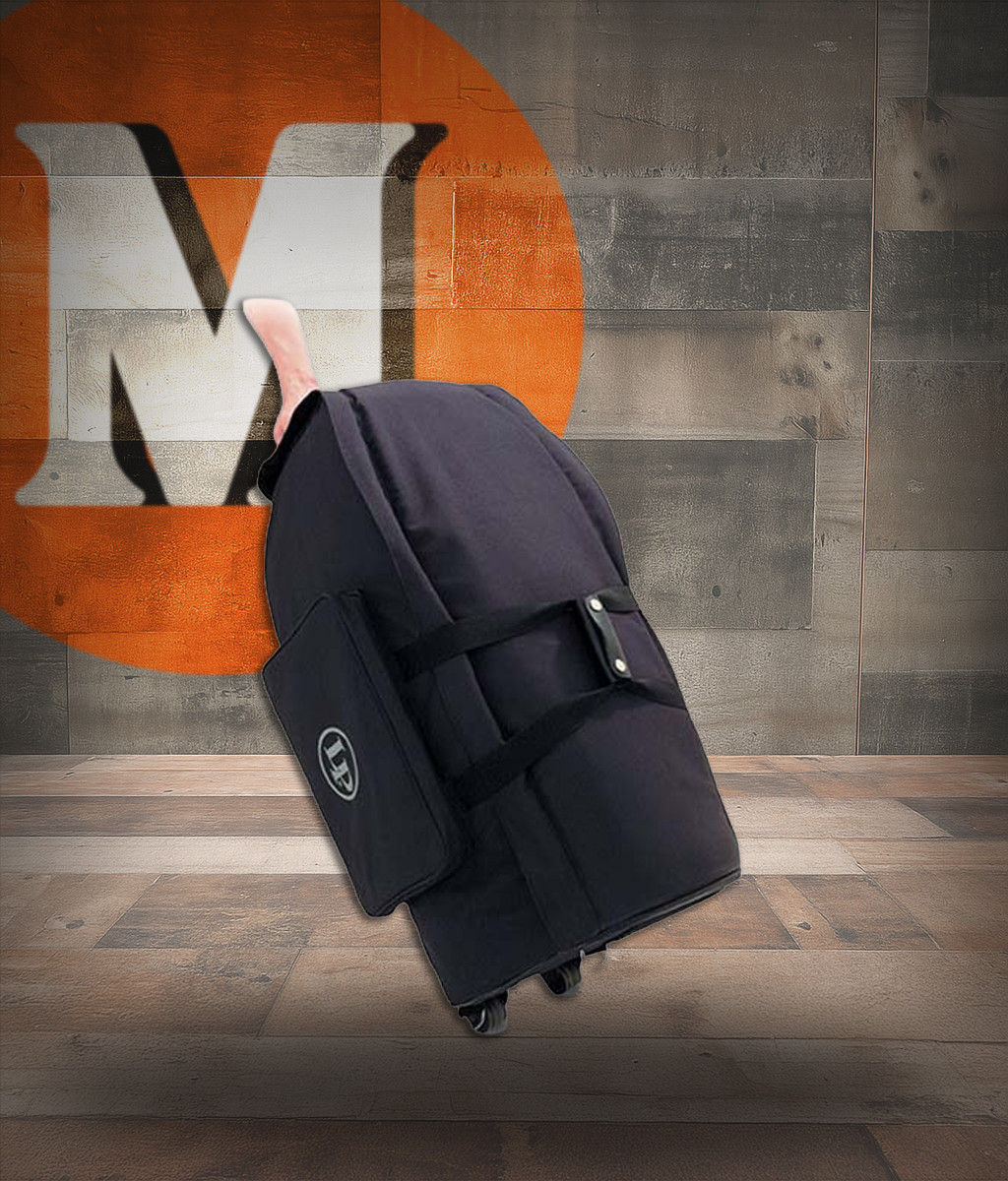 Latin Percussion LP Pro Conga Bag w/ Wheels (LP546-BK)