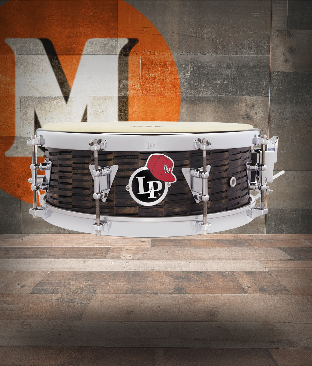 Latin Percussion LP Pedrito 5 1/2X14" Hand Snare - Deep Cut Mango Chr (LP5514-PM)