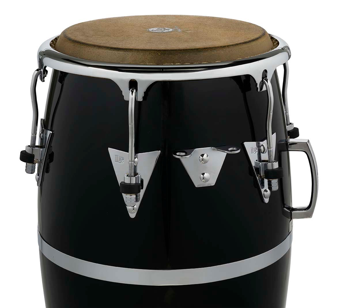 Latin Percussion LP Patato CCII 11 3/4" Conga - Fg Black Cr (LP559X-1BK) | Musician Madness