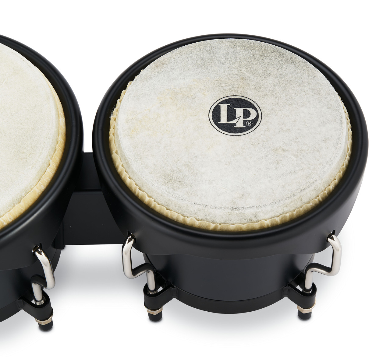 Latin Percussion LP 6 1/4 - 7 1/4" Bongo - Onyx Black w/ Bag (LP601D-OX-K) | Musician Madness