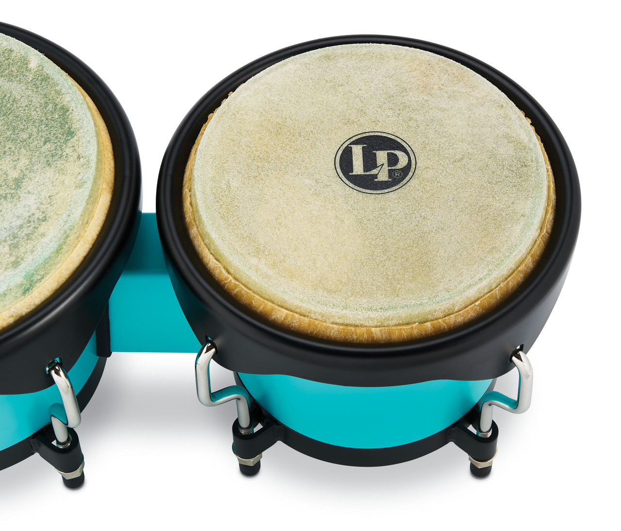 Latin Percussion LP 6 1/4 - 7 1/4" Bongo - Sea Foam Black w/ Bag (LP601D-SF-K) | Musician Madness