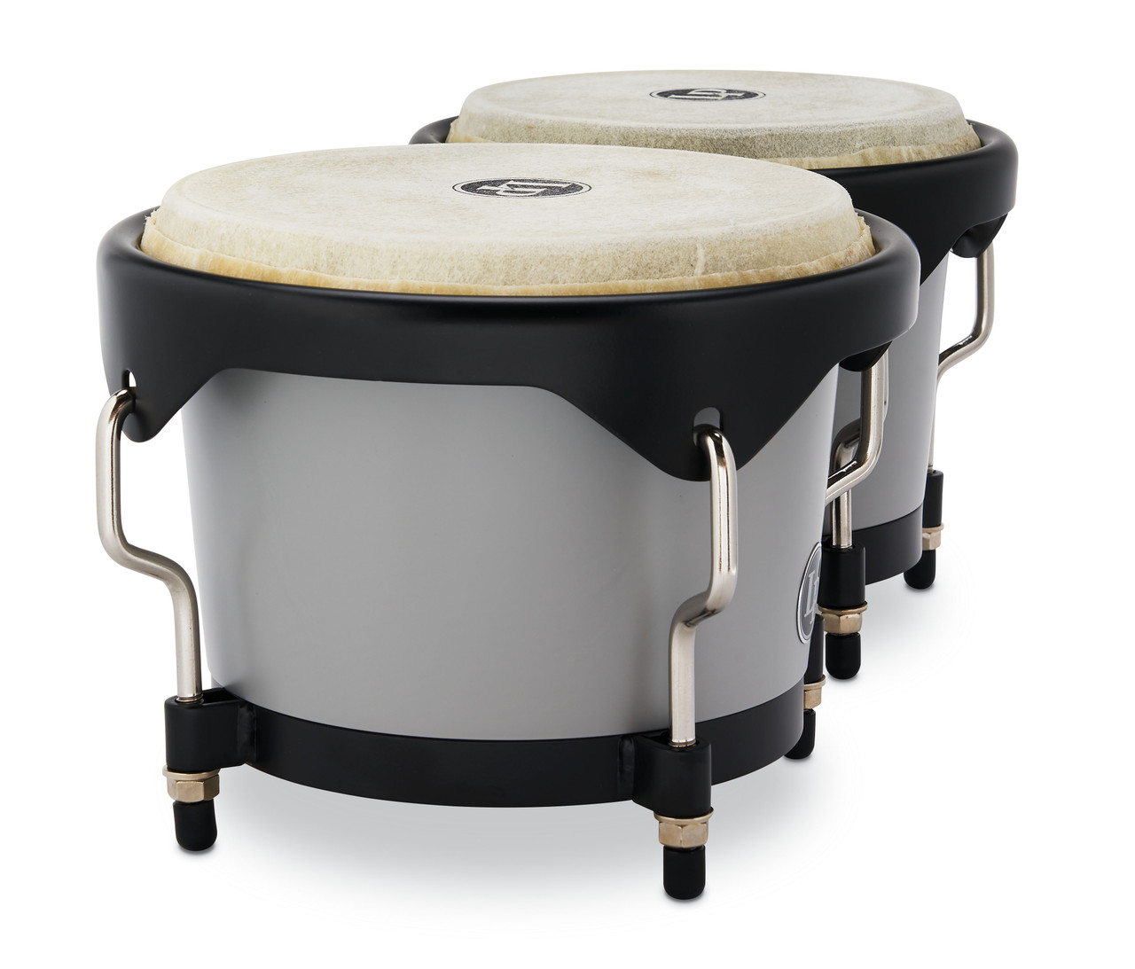 Latin Percussion LP 6 1/4 - 7 1/4" Bongo - Slate Grey Black w/ Bag (LP601D-SG-K) | Musician Madness