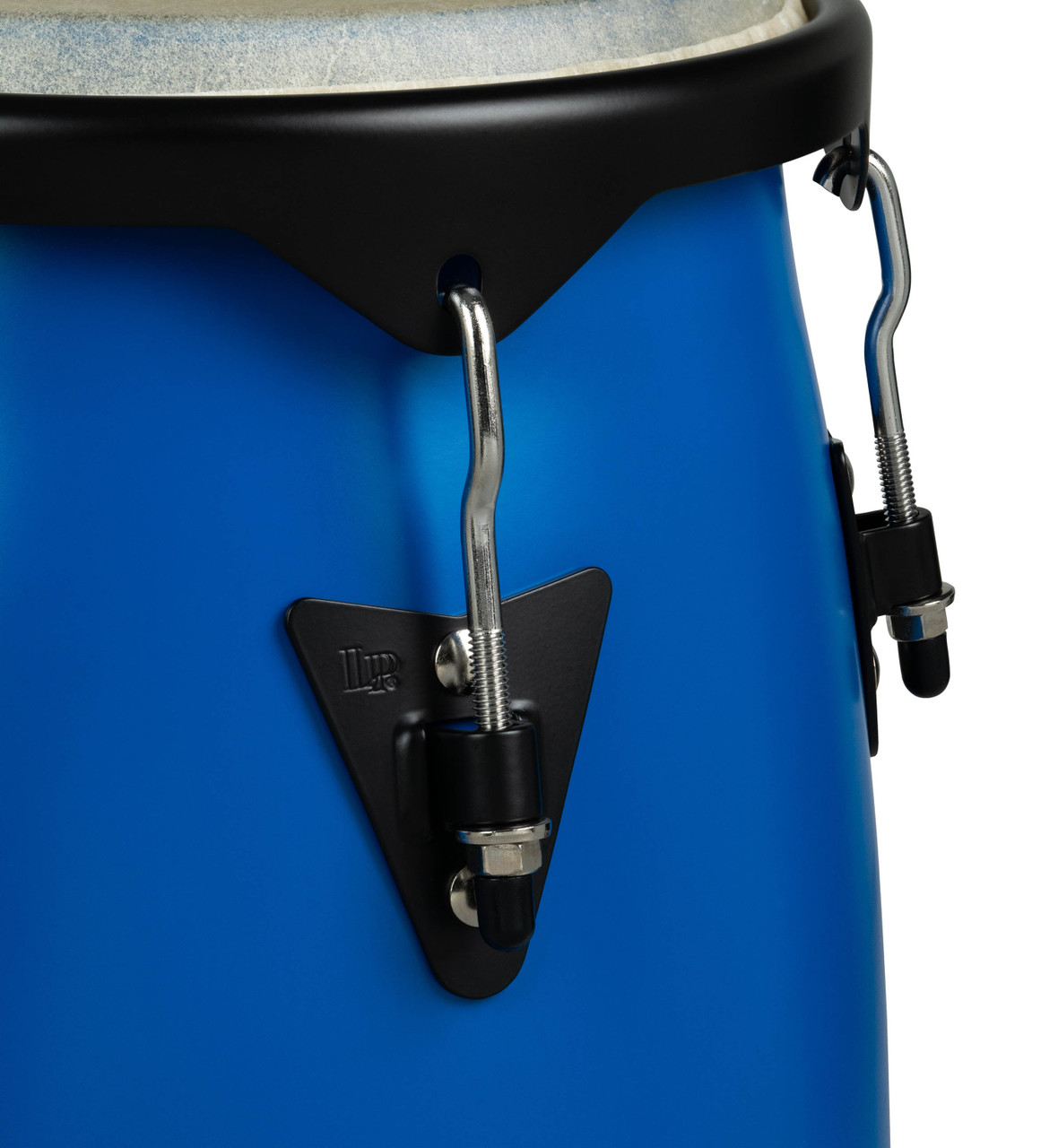 LP 10-11 Discovery Conga Set w/Std - Race Car Blue percussion instrument