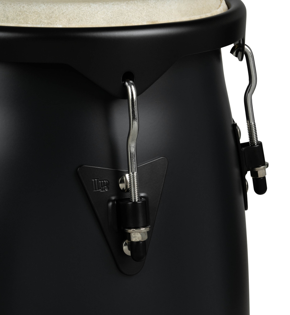 Latin Percussion Discovery II Ultralight Conga 10-11 Set w/Stand - Onyx (LP646D-OX) | Musician Madness