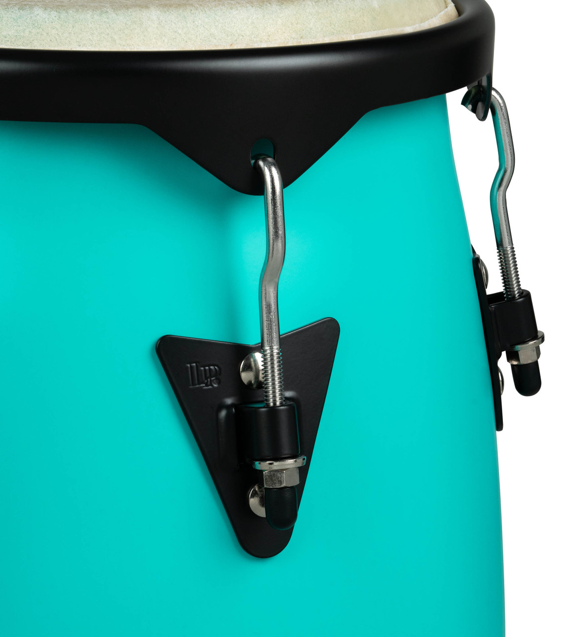 Latin Percussion LP 10 - 11"  Discovery Conga Set w/ Stand - Sea Foam (LP646D-SF) | Musician Madness