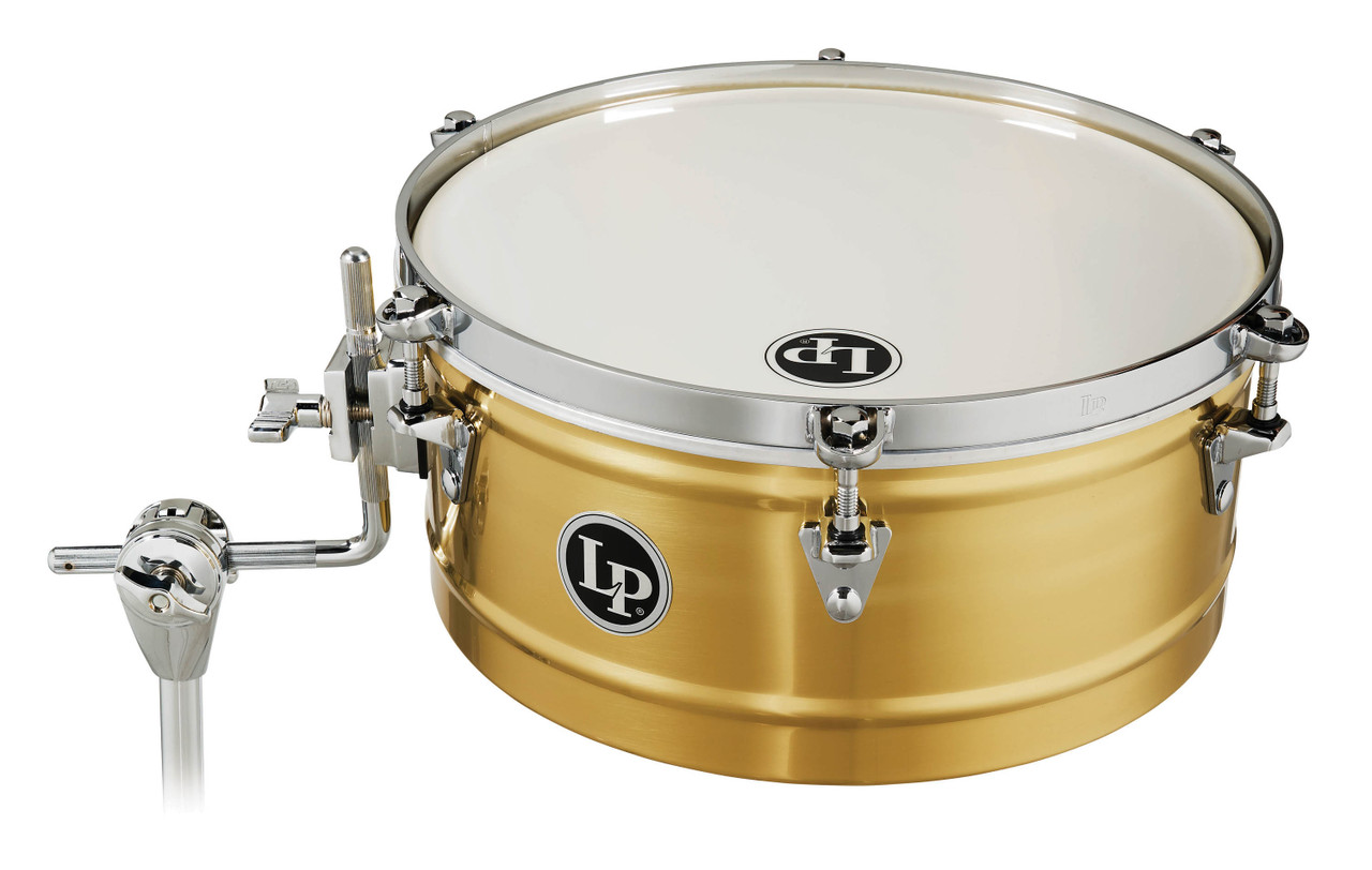 Latin Percussion LP 14" Timbale Brass Chrome Mount (LP6514-B) | Musician Madness