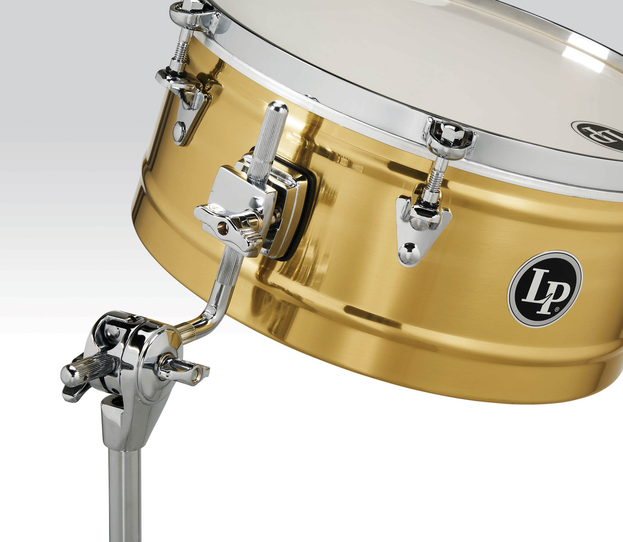 Latin Percussion LP 14" Timbale Brass Chrome Mount (LP6514-B) | Musician Madness