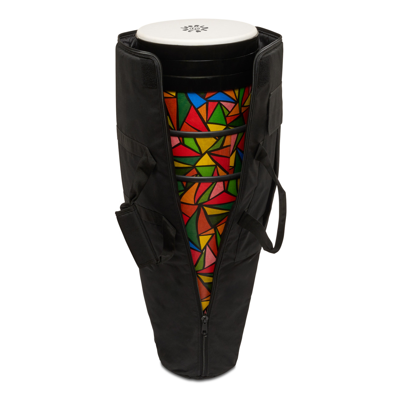 Latin Percussion LP World Beat Stackable Ashiko Large Set of 3 w/ Bag (LP7002-K) | Musician Madness