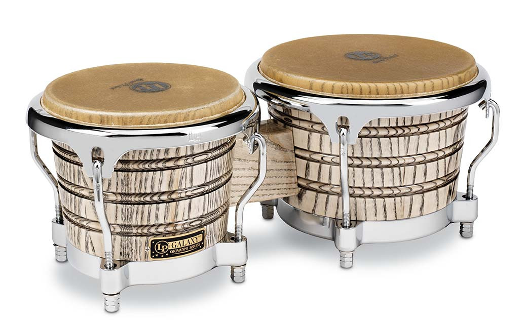 Latin Percussion LP Gio CCII 7 1/4 - 8 5/8" Bongo - Natural Ash (LP793X-C) | Musician Madness