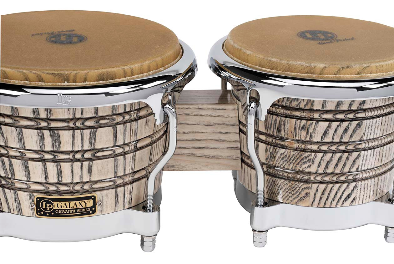 Latin Percussion LP Gio CCII 7 1/4 - 8 5/8" Bongo - Natural Ash (LP793X-C) | Musician Madness