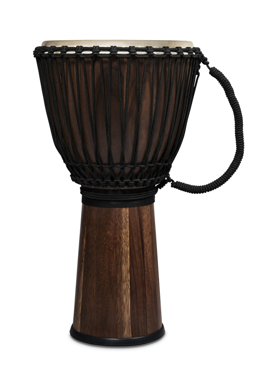 LP 12 1/2 Rope Tuned Djembe Siam Walnut percussion instrument