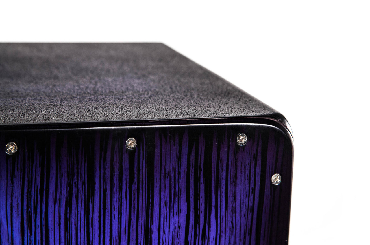 Latin Percussion LP Aspire Accent Cajon - Blue Burst Streak (LPA1332-BBS) | Musician Madness