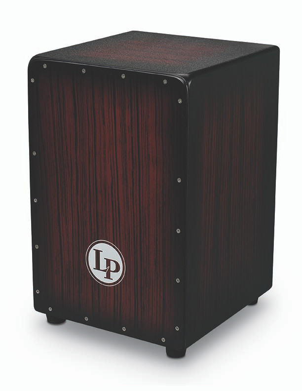 Latin Percussion LP Aspire Accent Cajon - Dark Wood Streak (LPA1332-DWS) | Musician Madness