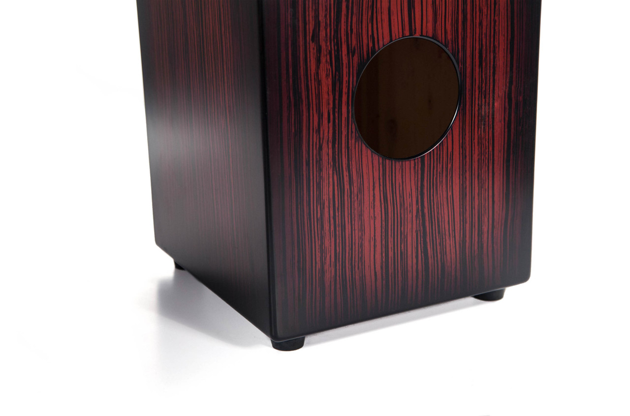 Latin Percussion LP Aspire Accent Cajon - Dark Wood Streak (LPA1332-DWS) | Musician Madness
