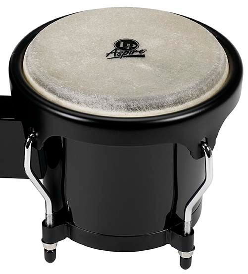 LP Aspire 6 3/4-8 Bongo Fg Black Bk percussion instrument