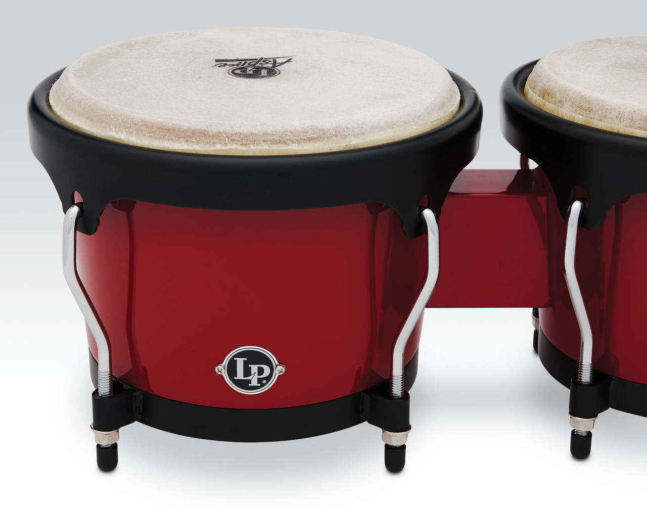 Latin Percussion LP Aspire 6 3/4 - 8" Bongo - Black Red (LPA601F-RD) | Musician Madness