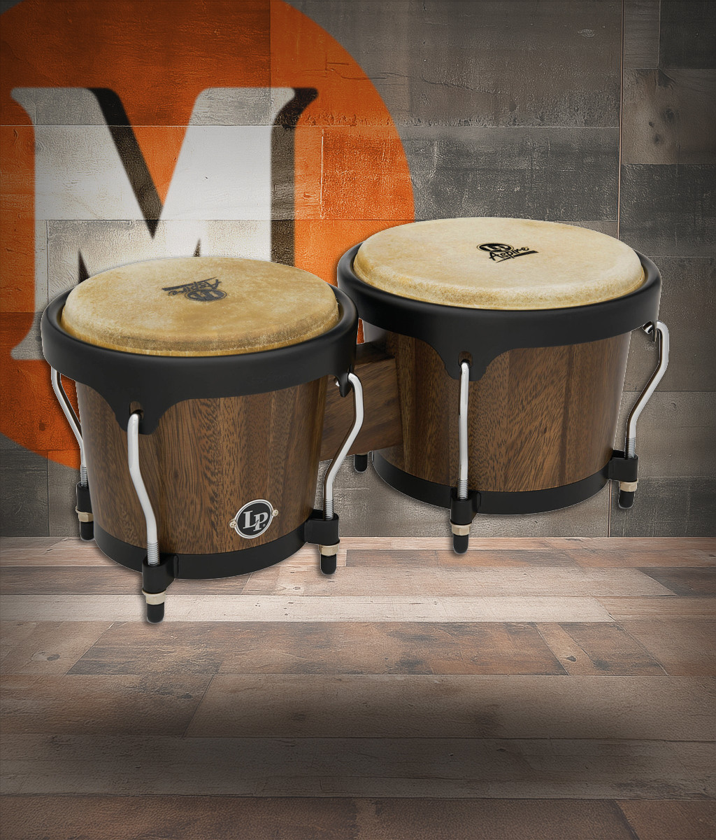 Latin Percussion LP Aspire 6 3/4 - 8" Bongo Walnut (LPA601-SW) | Musician Madness