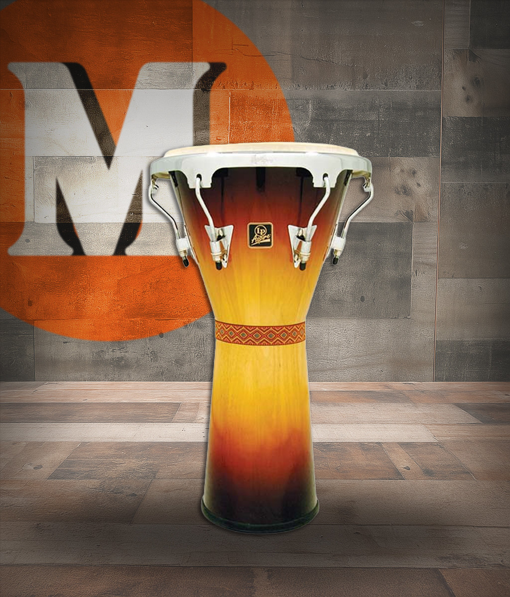 Latin Percussion LP Aspire 12 1/2" Djembe - Oak Vintage Sunburst (LPA630-VSB) | Musician Madness