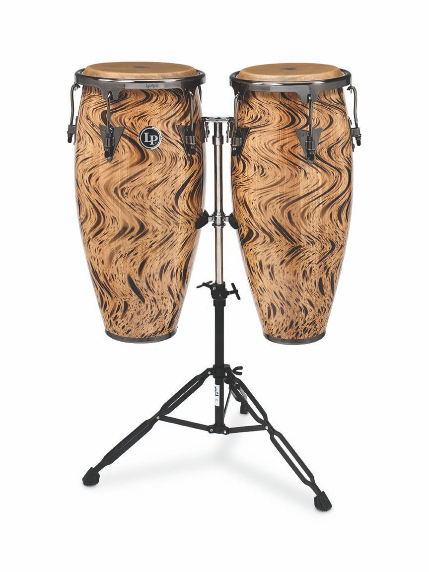 Latin Percussion LP Aspire Ez 10/11 Set Oak Hc B Cr Dbl Std