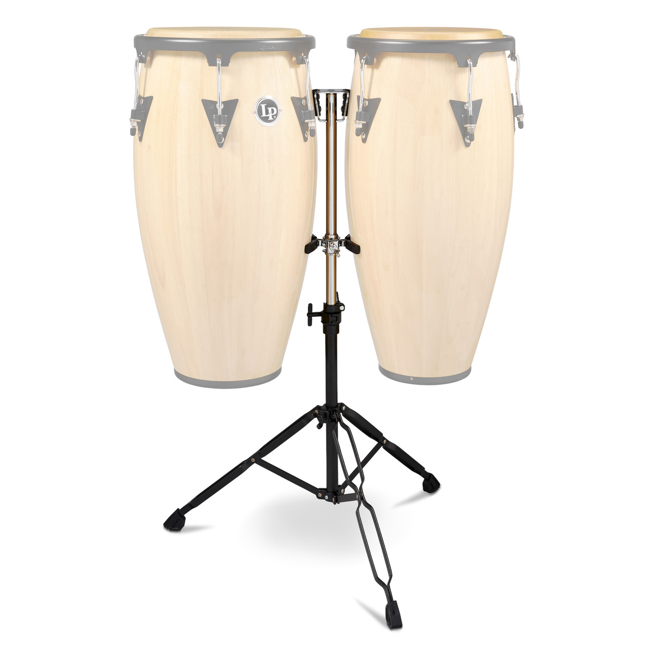 LP Aspire Slide Mount Double Conga Stand percussion instrument