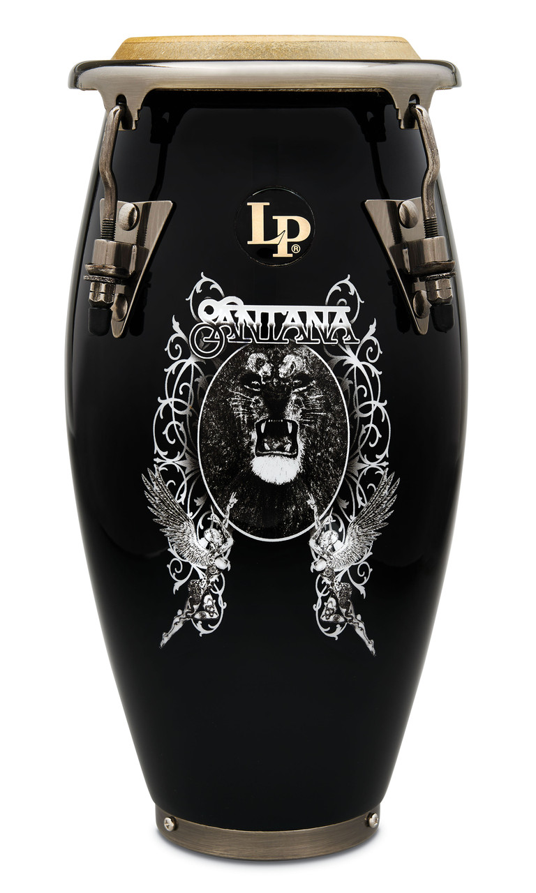 Latin Percussion LP Santana Lion Mni Conga Bk (LPM197-SNL